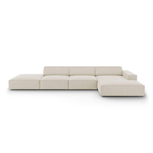 6-zits hoekbank Jodie velvet rechts | Micadoni