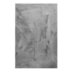 Wecon home Basics - Anna - Hoogpolig vloerkleed - 60x90 cm - grijs -