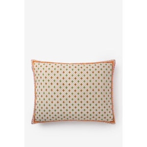 Sissy-Boy - Groen geruit jacquard kussen