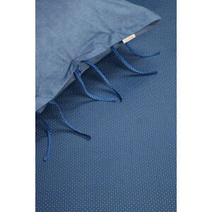 Pip Studio katoen - Hoeslaken - 140 x 200 cm - Donkerblauw