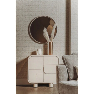 Tower Living opbergkast Alviano 80x40x80 cm hout stone finish