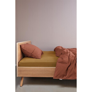 Beddinghouse - Jersey - Split-topper - Hoeslaken - 180x220 cm - Geel