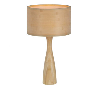 BePureHome Tafellamp 'Lunar' kleur Naturel, Ø32cm