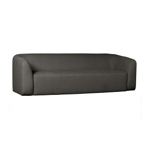 WOOOD 3-zits Bank 'Sloping' kleur Antraciet Melange