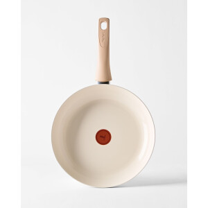 HEMA HEMA Tefal Koekenpan Ø28cm Keramisch PFAS-vrij (beige)