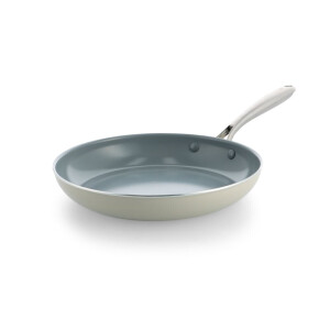 HEMA HEMA BK Koekenpan Ø28cm Keramisch PFAS-vrij Beige