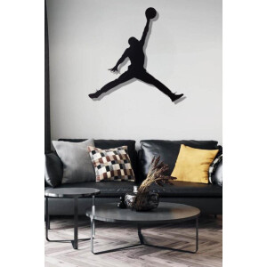 Air Jordan Wanddecoratie-Michael Jordan-wanddecoratie metaal-muurdecoratie metaal-Basketbal