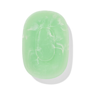 HEMA HEMA Zeepbakje 9x13cm Epoxy Marmerlook Groen (groen)