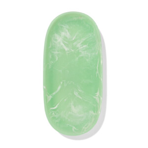 HEMA HEMA Badkamer Schaaltje 25x12cm Epoxy Marmerlook Groen (groen)
