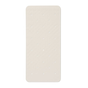 HEMA HEMA Badmat 35x74cm Rubber Wit