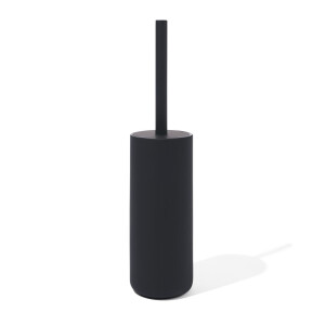 HEMA HEMA Toiletborstelhouder Ø9.5x43cm Mat Zwart (zwart)