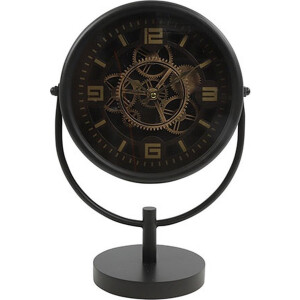 Tafelklok William zwart - L16B27H40CM