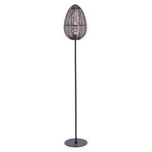 Light & Living Vloerlamp 'Yaelle' 165cm hoog, kleur Antiek Brons/Mat Zwart