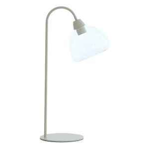 Light & Living Tafellamp 'Bisho' 61cm, kleur Crème