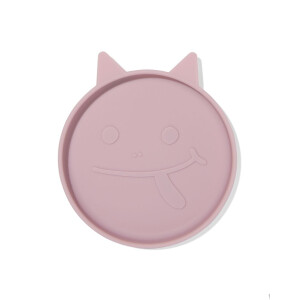 HEMA HEMA Kinderbordje Ø16cm Monster Siliconen Roze (roze)