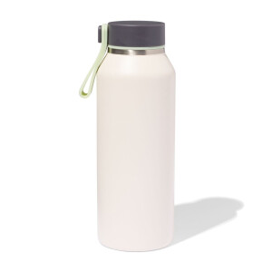 HEMA HEMA Isoleerfles 350ml Rvs Beige (beige)