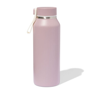 HEMA HEMA Isoleerfles 350ml Rvs Roze (donkerroze)