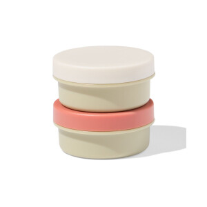 HEMA HEMA Dressingbakje 70ml Terra-groen - 2 Stuks (groen)