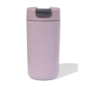 HEMA HEMA Koffiebeker To Go 450ml Rvs Donkerroze (donkerroze)