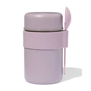 HEMA HEMA Voedselcontainer 450ml Rvs Roze (roze)