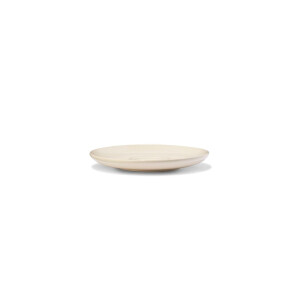 HEMA HEMA Schotel Ø14.1cm Puur Aardewerk Gebroken Wit (gebroken wit)