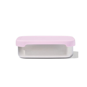 HEMA HEMA Lunchbox 14.3x18.9x5.8cm Rvs Roze (roze)