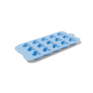 HEMA HEMA Mal Siliconen Hartjes (blauw)