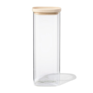 HEMA HEMA Voorraad Bus 2100ml Glas Met Deksel (transparant)