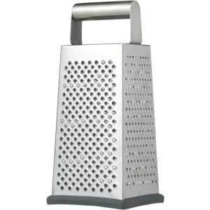 HEMA HEMA Rasp Vierkant Rvs (zilvergrijs)
