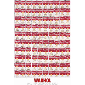 Kunstdruk Andy Warhol - One Hundred Cans 1962 65x90cm