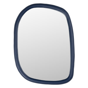 Zuiver Organische Spiegel 'Looks' 70 x 55cm, kleur Blauw