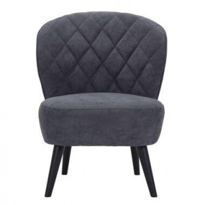 Fauteuil Vita - stof - grijs - Leen Bakker