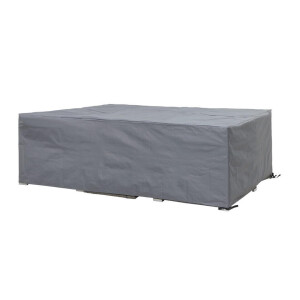 Leen Bakker - Outdoor Covers Premium Hoes - Loungeset XL - 80x280x230 Cm - Polypropyleen - Grijs