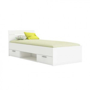 Demeyere bed Michigan - wit - 90x200 cm - Leen Bakker