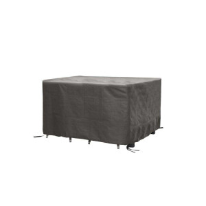 Leen Bakker - Outdoor Covers Premium Hoes - Tuinset S - 165x135x95 Cm - Polypropyleen - Grijs