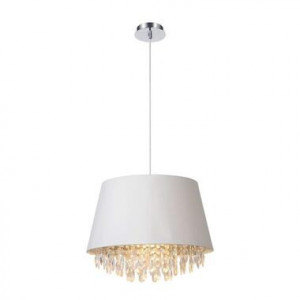 Lucide hanglamp Dolti - wit - Ø45 cm - Leen Bakker