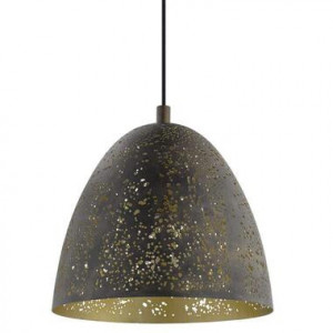 EGLO hanglamp Safi - bruin/goud - Ø27 cm - Leen Bakker