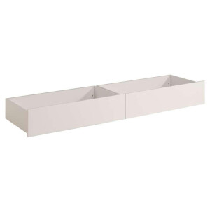 Leen Bakker - Ladenset Sleep - 25,4x108,7x198,7 Cm - Spaanplaat - Wit - 198.7x108.7x25.4 Cm