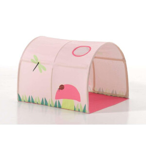 Leen Bakker - Vipack Tunnel Spring - 95x85x10 Cm - Katoen - Roze