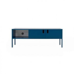 Tenzo tv-meubel Uno 2-deurs - petrol - 50x137x40 cm - Leen Bakker