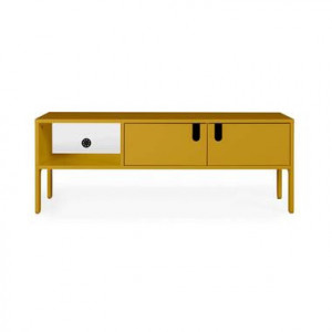 Tenzo tv-meubel Uno 2-deurs - mosterd - 50x137x40 cm - Leen Bakker