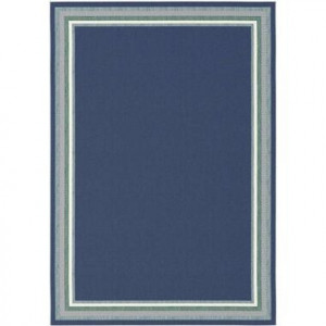 Vloerkleed Margate - blauw - 160x230 cm - Leen Bakker