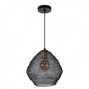 Lucide hanglamp Saar - zwart - 28 cm - Leen Bakker