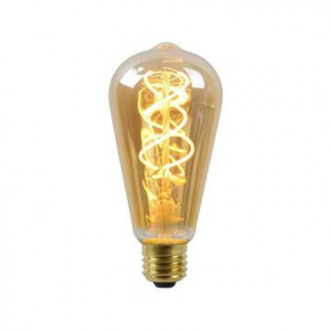 Lucide LED Bulb Filament lamp E27 - amber - 6,4 cm - Leen Bakker