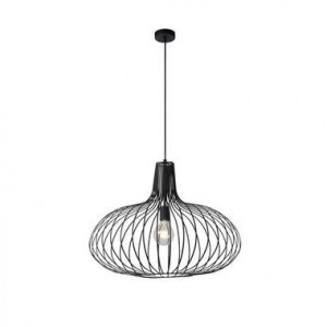 Lucide hanglamp Manuela - zwart - 65 cm - Leen Bakker