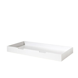 Leen Bakker - Vipack Bedlade/rolbed Huisbed - 19x97x198 Cm - MDF - Wit - 198.5x97x19 Cm