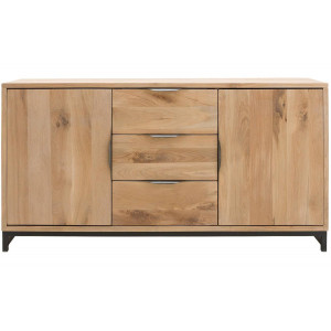 Goossens Dressoir Max, 2 deuren 3 laden