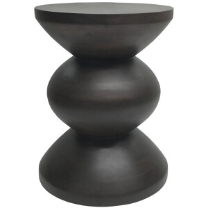 Leitmotiv Bijzettafel Destello - Naturel - 35x35x45cm - Modern