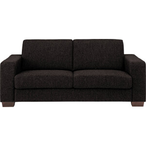 Goossens Bank N-joy Divana grijs, stof, 2,5-zits, stijlvol landelijk