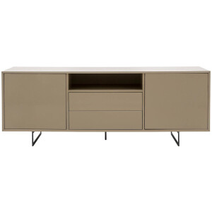 Goossens Basic Dressoir Vienna, 2 deuren 2 laden met 1 open vak